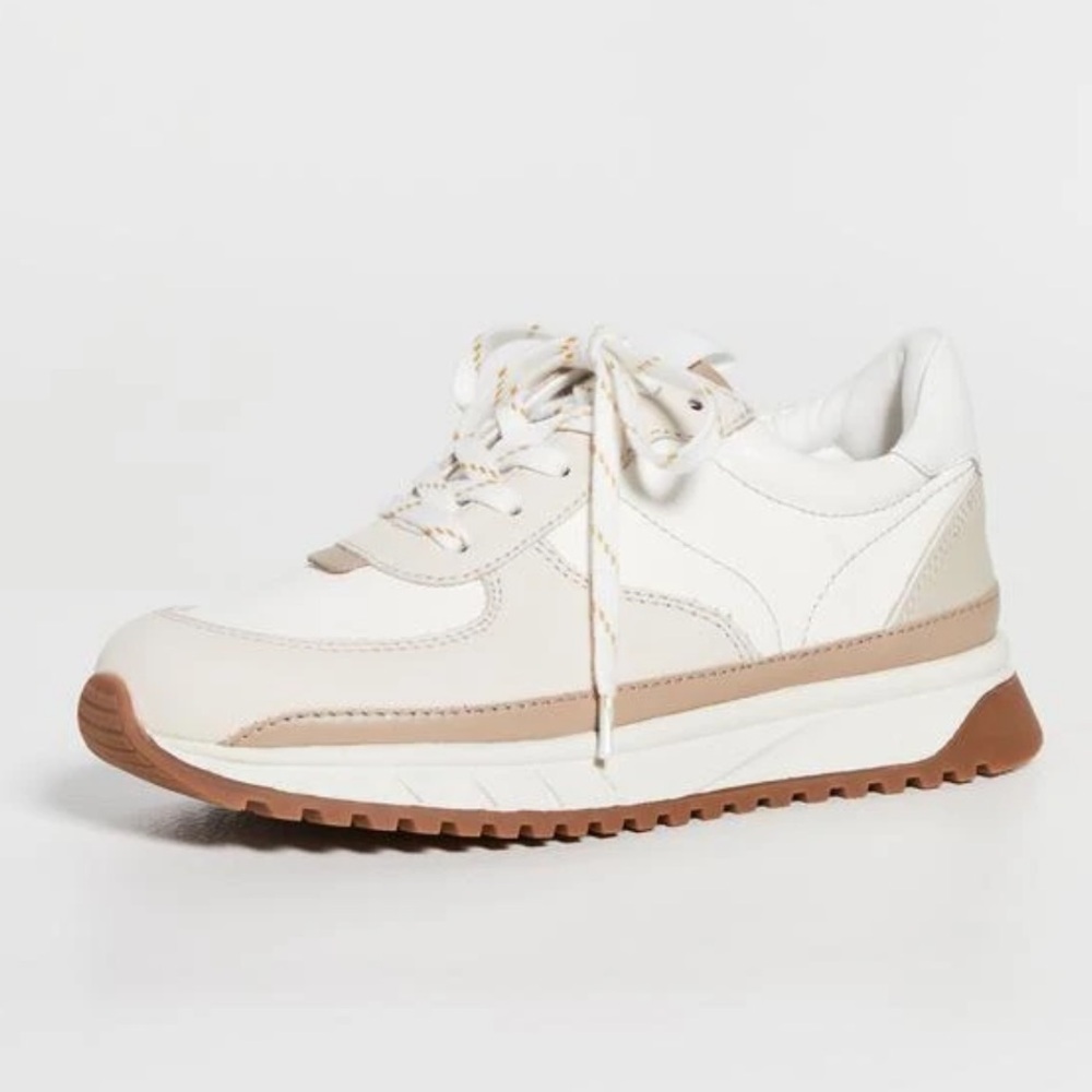 Madewell Kickoff Trainer Sneakers in Neutral Colorblock Leather